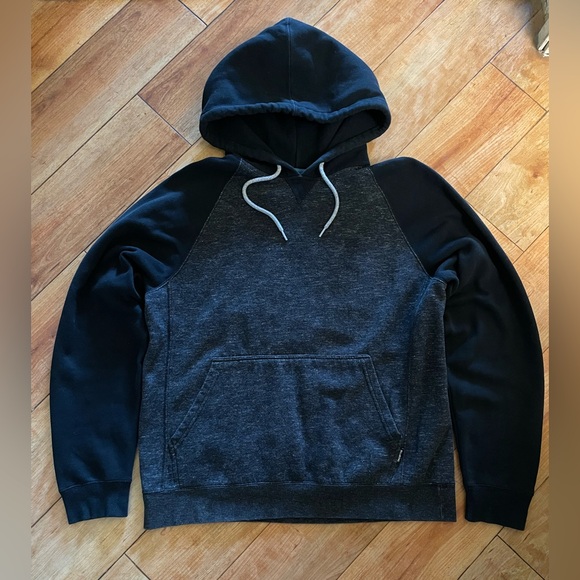 Billabong Black and Gray Hoodie Sweatshirt • Two-Tone Size XXL - Picture 1 of 7